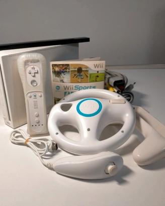 Nintendo Wii completa + Wii Sports +Accessori 