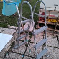 pompa, scaletta e ricambi piscina 