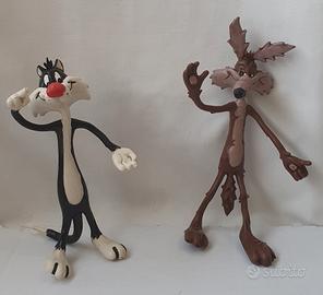 Flexi gatto Silvestro e willy coyote