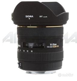 obbiettivo sigma attacco canon