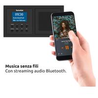TechniSat Digitradio UP 1 Radio da incasso nera ,