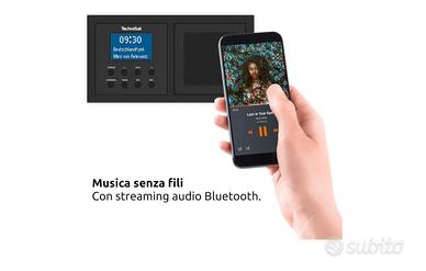 TechniSat Digitradio UP 1 Radio da incasso nera ,