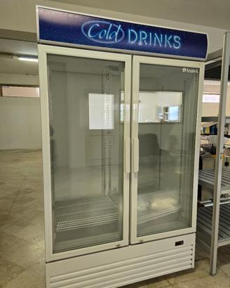 Vetrina frigo +2/+10°C due ante 850 litri