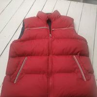 Giubbino imbottito smanicato Prada bordeaux