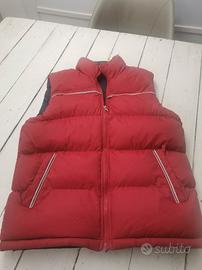 Giubbino imbottito smanicato Prada bordeaux