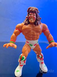 WWF Hasbro Ultimate Warrior Wrestling action figur