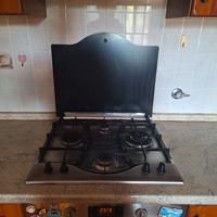 cucina in legno ad angolo