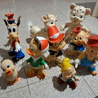 9 pupazzi Ledra vintage