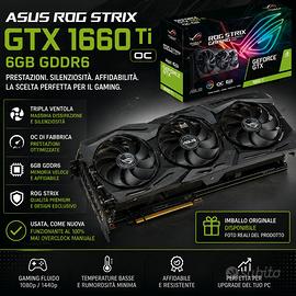 ASUS ROG Strix GTX 1660 Ti OC 6GB – Perfetta, Sile