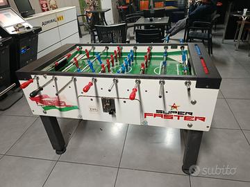 calcio balilla biliardino rigel super faster