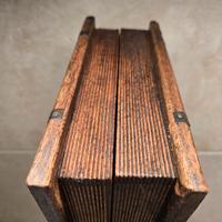 Scatola Libro in Legno Restaurata