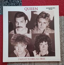 QUEEN LP "I WANT TO BREAK FREE" 1984