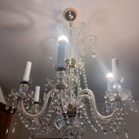 Lampadario cristallo di Boemia
