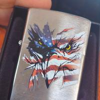 Accendino Zippo nuovo Volto aquila 2008