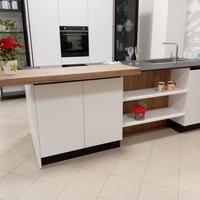cucina completa di isola