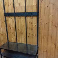 Appendiabiti Grande  con scarpiera e ganci