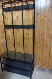 Appendiabiti Grande  con scarpiera e ganci