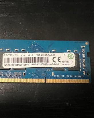 Modulo RAM DDR4 2400T 8GB
