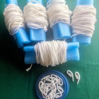 Cordoncini e gancetti per tende