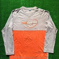 Maglia Fila Originale Taglia S - Grigio/Arancio