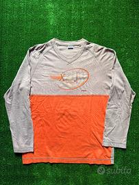 Maglia Fila Originale Taglia S - Grigio/Arancio