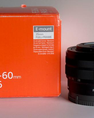SONY FE 28-60mm 1:4-5,6 PER MIRRORLESS A1-A9-A7