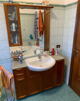 Mobile bagno completto con piano in marmo LEGGI