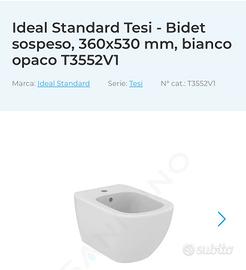 Bidet sospensione nuovo Ideal Standard