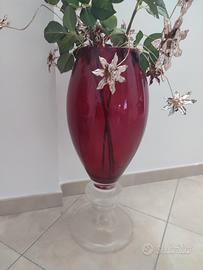 vaso in vetro soffiato 