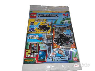 Lego MINECRAFT n°8  Gennaio  2023 + STEVE e RAGNO
