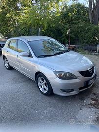 Mazda 3 110 cavalli 1600 cc grigia anno 2005