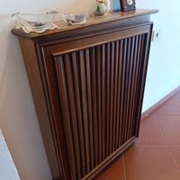 2 Copri termosifone in legno 1 grande e 1 piccolo