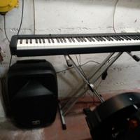 Tastiera Casio CDP-S100BK+CASSA WIIFII+SGABELLO