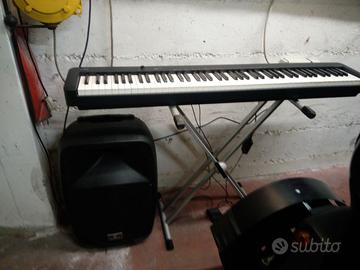 Tastiera Casio CDP-S100BK+CASSA WIIFII+SGABELLO