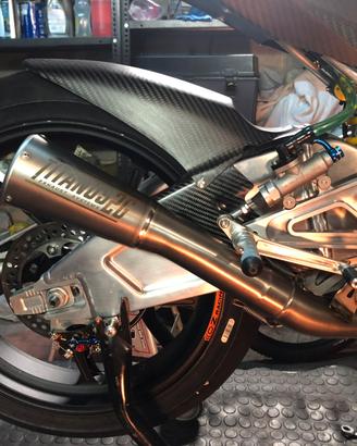 Scarico  in titanio valentini per nsf 250 r