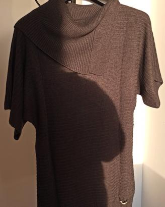 Maglione lana Oltre maniche corte tg L