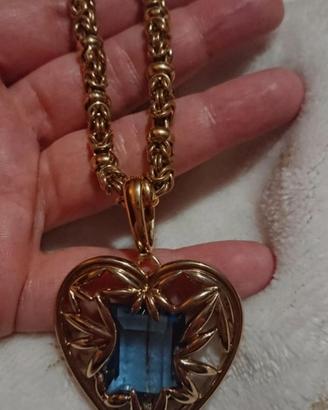Collana con ciondolo cuore