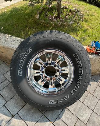 Cerchi WELD forged 18x9 8 fori Dodge Ram