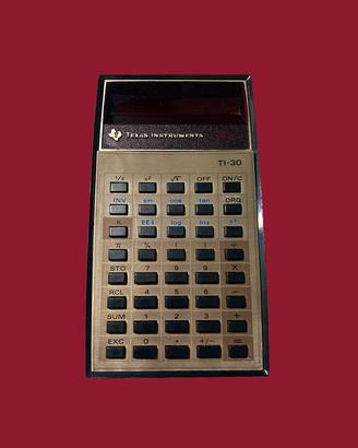 Calcolatrice vintage Texas Instruments TI-30