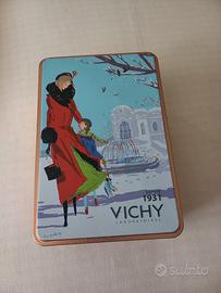 Scatola latta  da collezione Vichy Laboratoires 