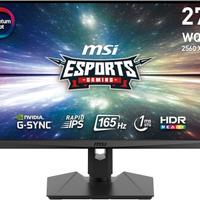 Monitor Gaming 2k 27" Msi MAG274QRF 165hz 1ms