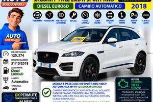 Jaguar F-Pace 2.0D R-SPORT AWD 180CV EURO6D AUTOMA