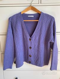 Come NUOVO - Cardigan viola lilla