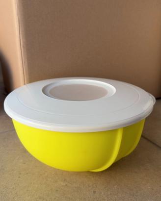 Tupperware Oblò Gialla con Coperchio Ermetico