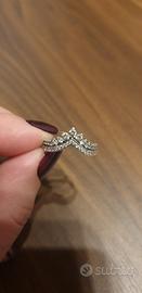 Anello coroncina Pandora