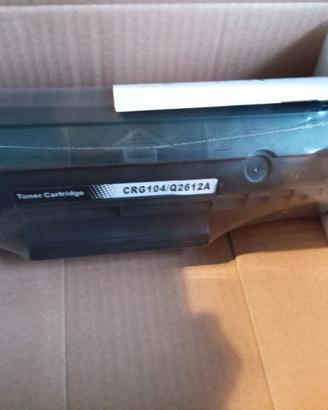 Toner nero stampante laser HP
