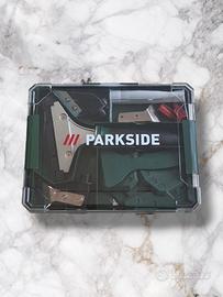 Parkside kit silicone 22 pezzi nuovo valigetta