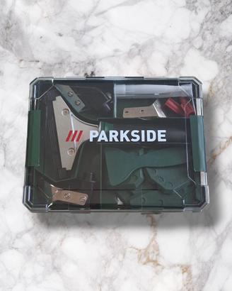 Parkside kit silicone 22 pezzi nuovo valigetta