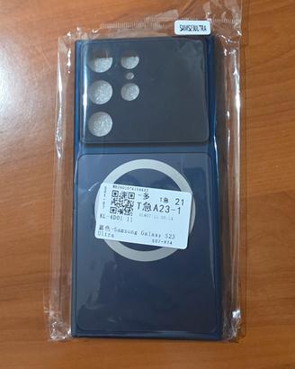 Samsung Galaxy S23 Ultra cover blu scuro 