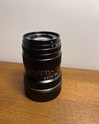 Rokkor 90mm f4 per Leica M